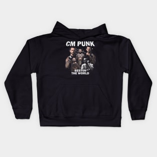 cm punk Kids Hoodie